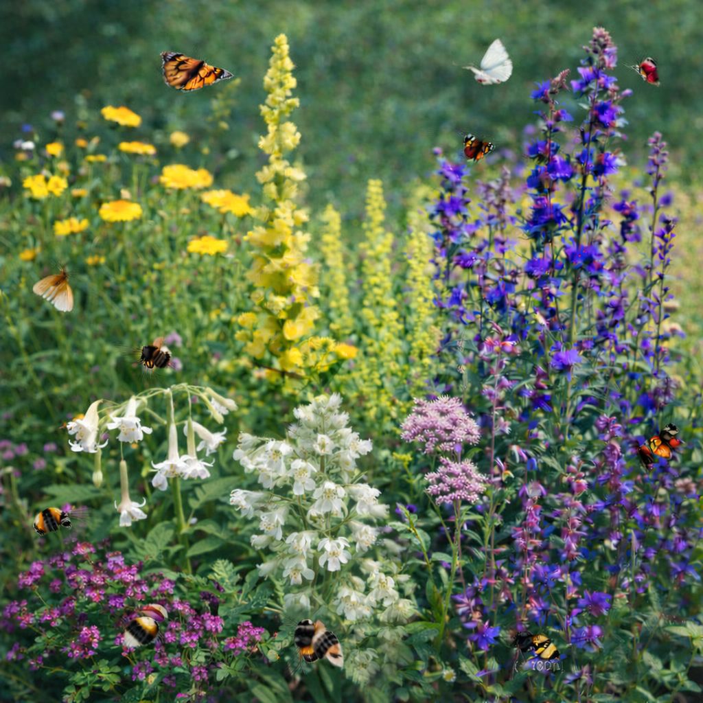 Bloeiende tuin - inheems pakket voor arme grond